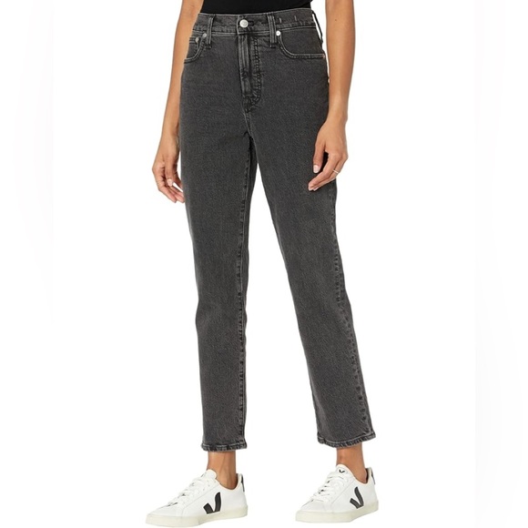 2 FOR $20 Madewell Jeans The Perfect Vintage Charcoal Wash Denim 28 *stain - Picture 1 of 11